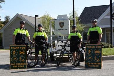 Brewster bike patrol