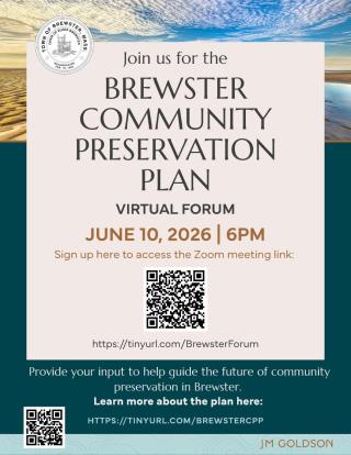 Community Preservation Plan Flyer