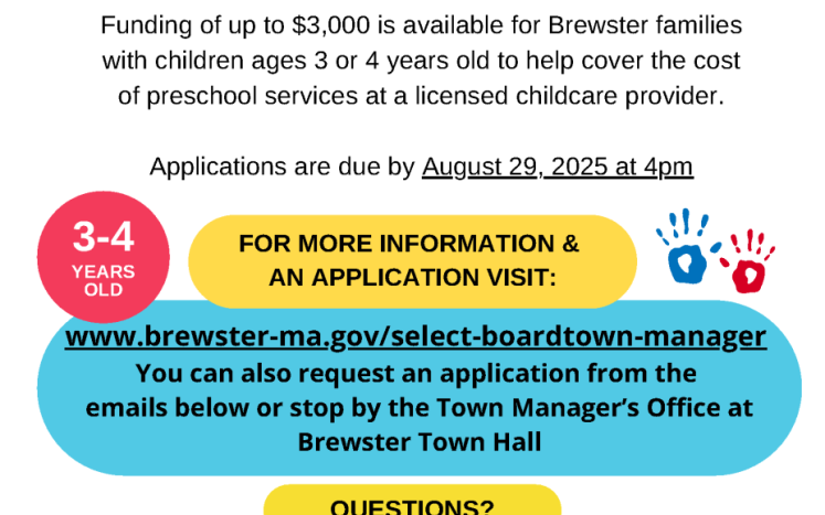 2025 Preschool Family Support Program Flyer