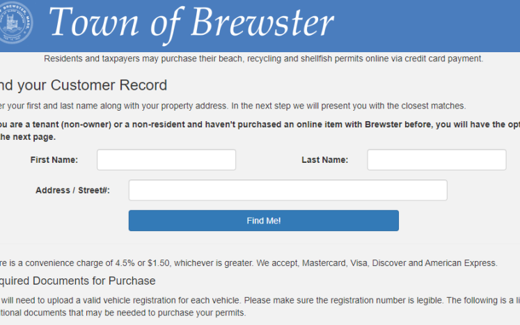 Permits Available